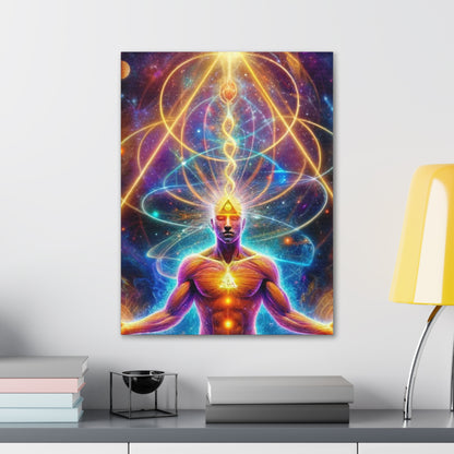 Quantum Entanglement Art Canvas Ed. 9