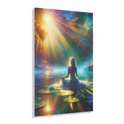 Blissful Lotus Acrylic Print Ed. 6