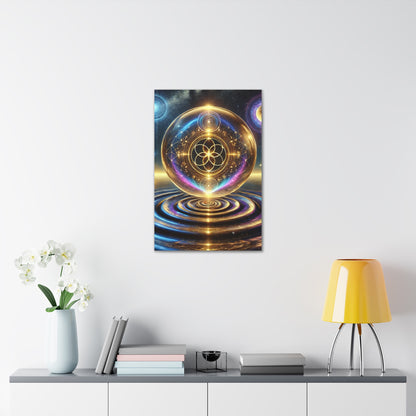 Sacred Geometry Art Canvas Ed. 26