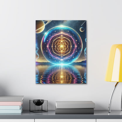 Sacred Geometry Art Canvas Ed. 16