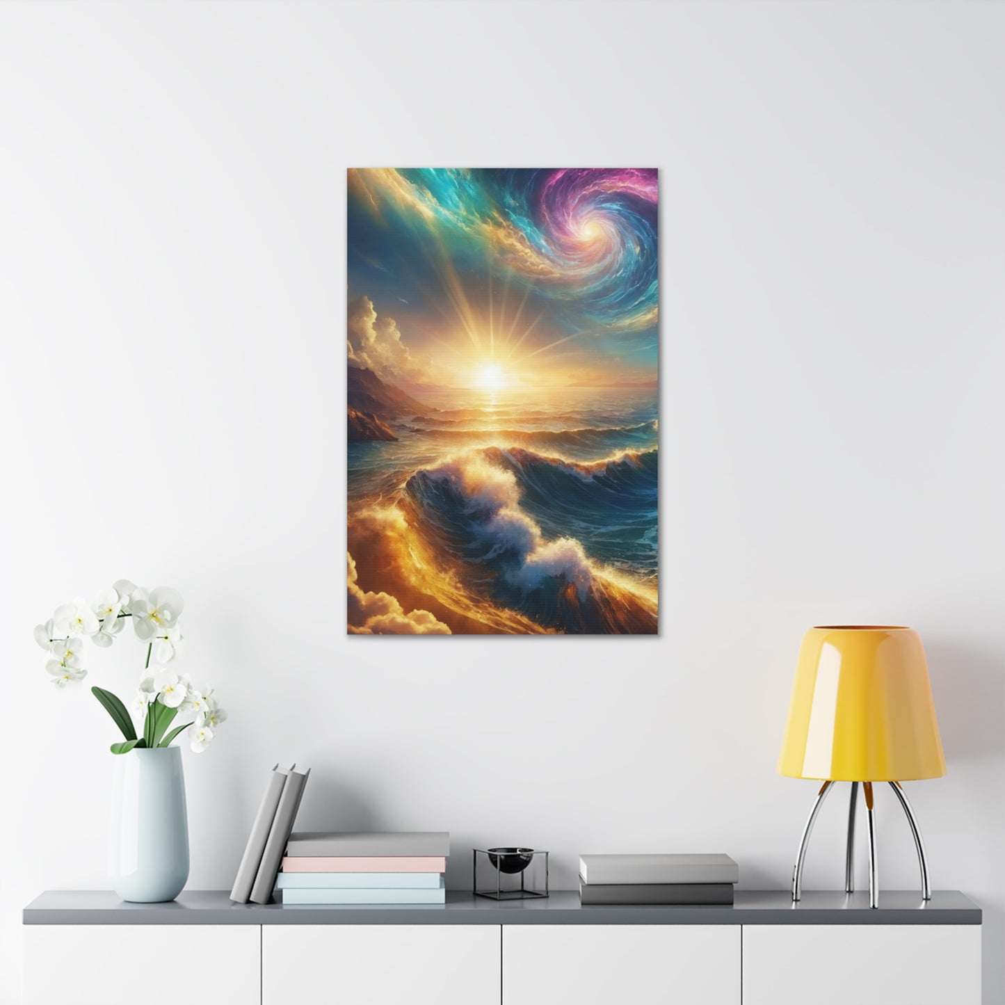 Serene Ocean Art Canvas Ed. 18