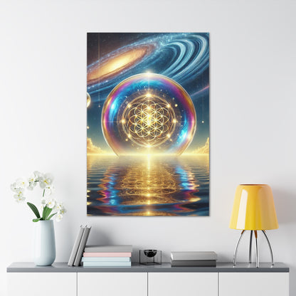 Sacred Geometry Art Canvas Ed. 21