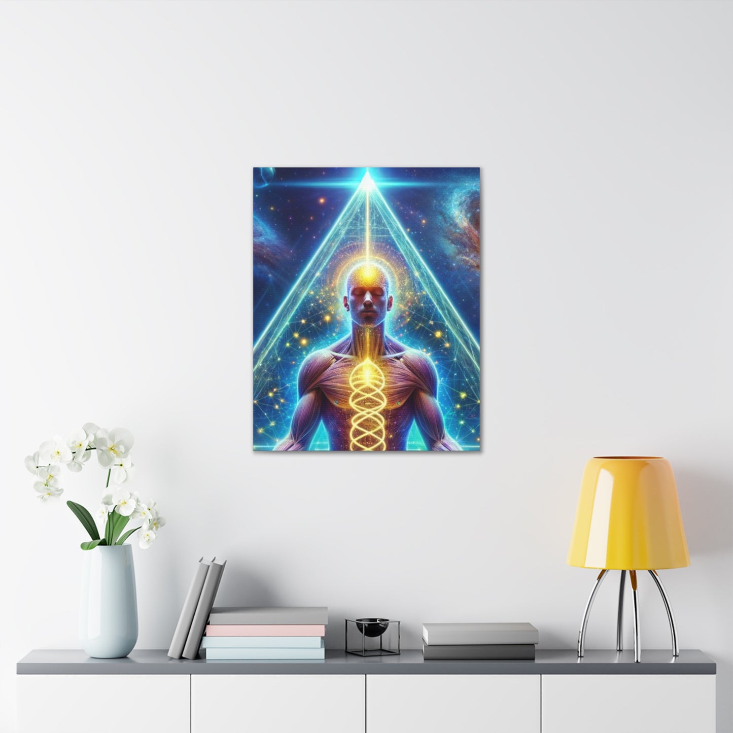 Quantum Entanglement Art Canvas Ed. 24