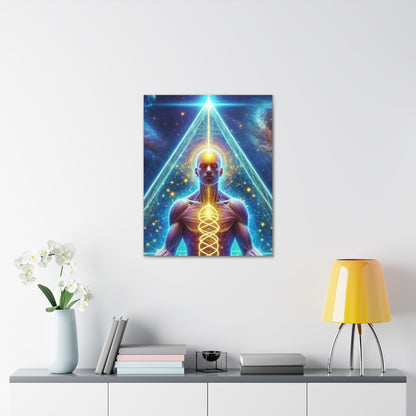 Quantum Entanglement Art Canvas Ed. 24