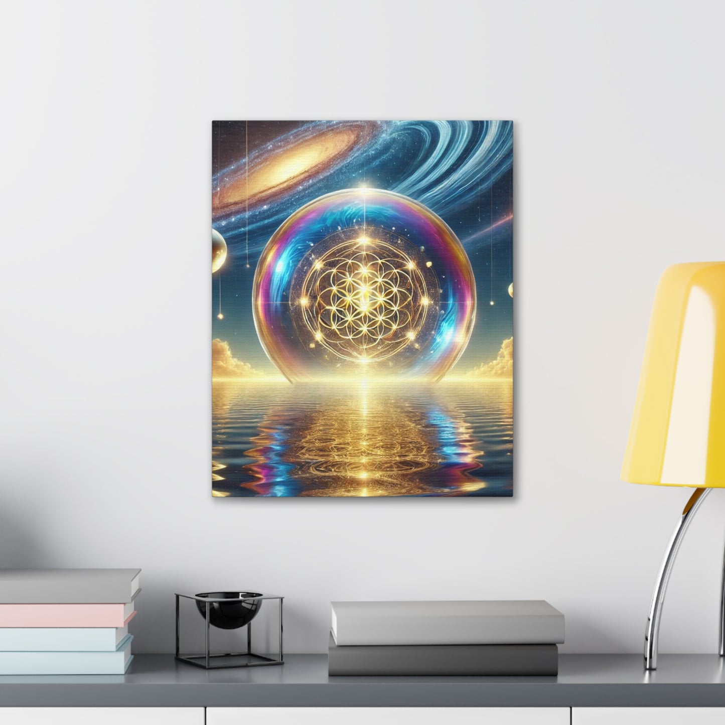 Sacred Geometry Art Canvas Ed. 22