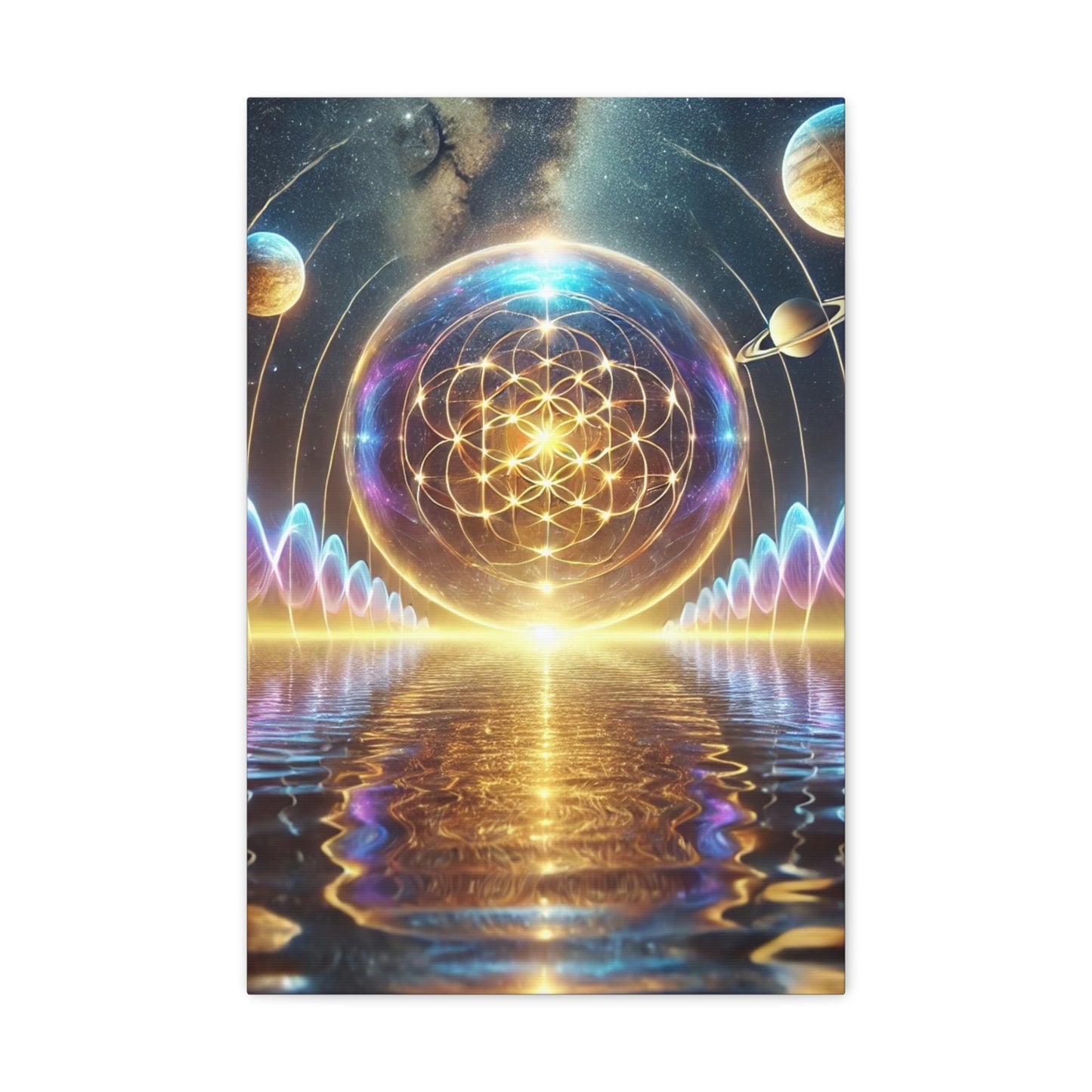 Sacred Geometry Art Canvas Ed. 11