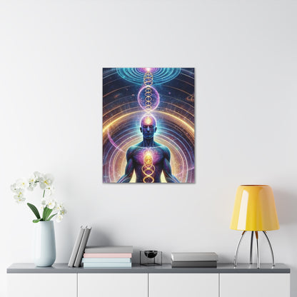 Quantum Entanglement Art Canvas Ed. 29