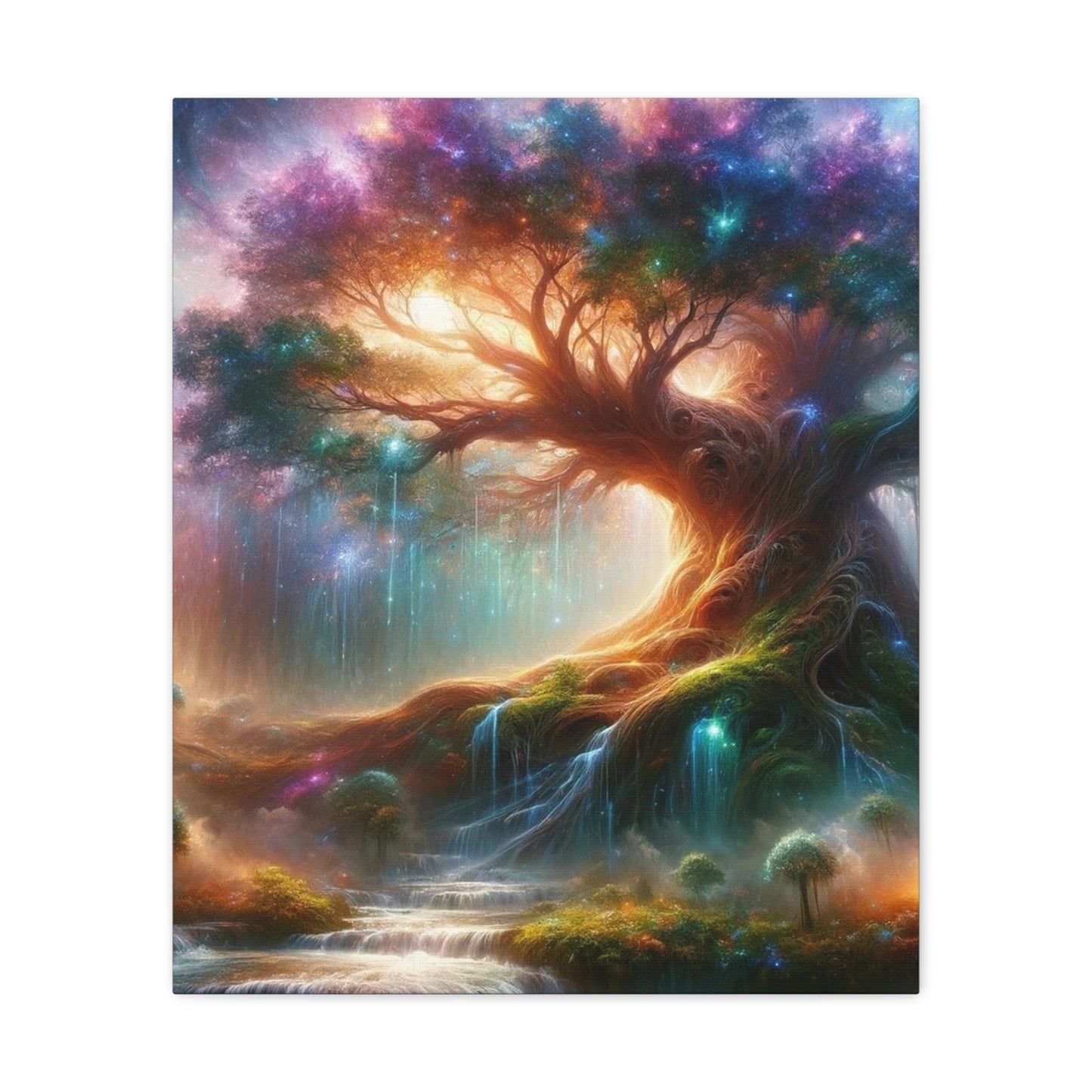 Trees of Light Art Canvas Ed. 2