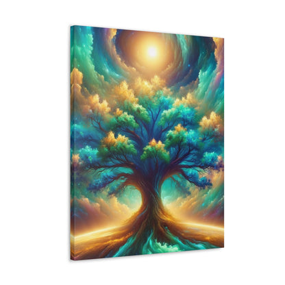 Trees of Light Art Canvas Ed. 15