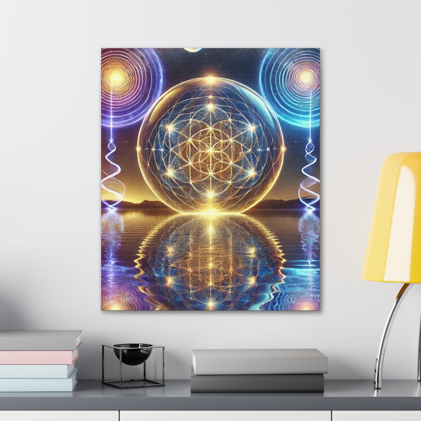 Sacred Geometry Art Canvas Ed. 17