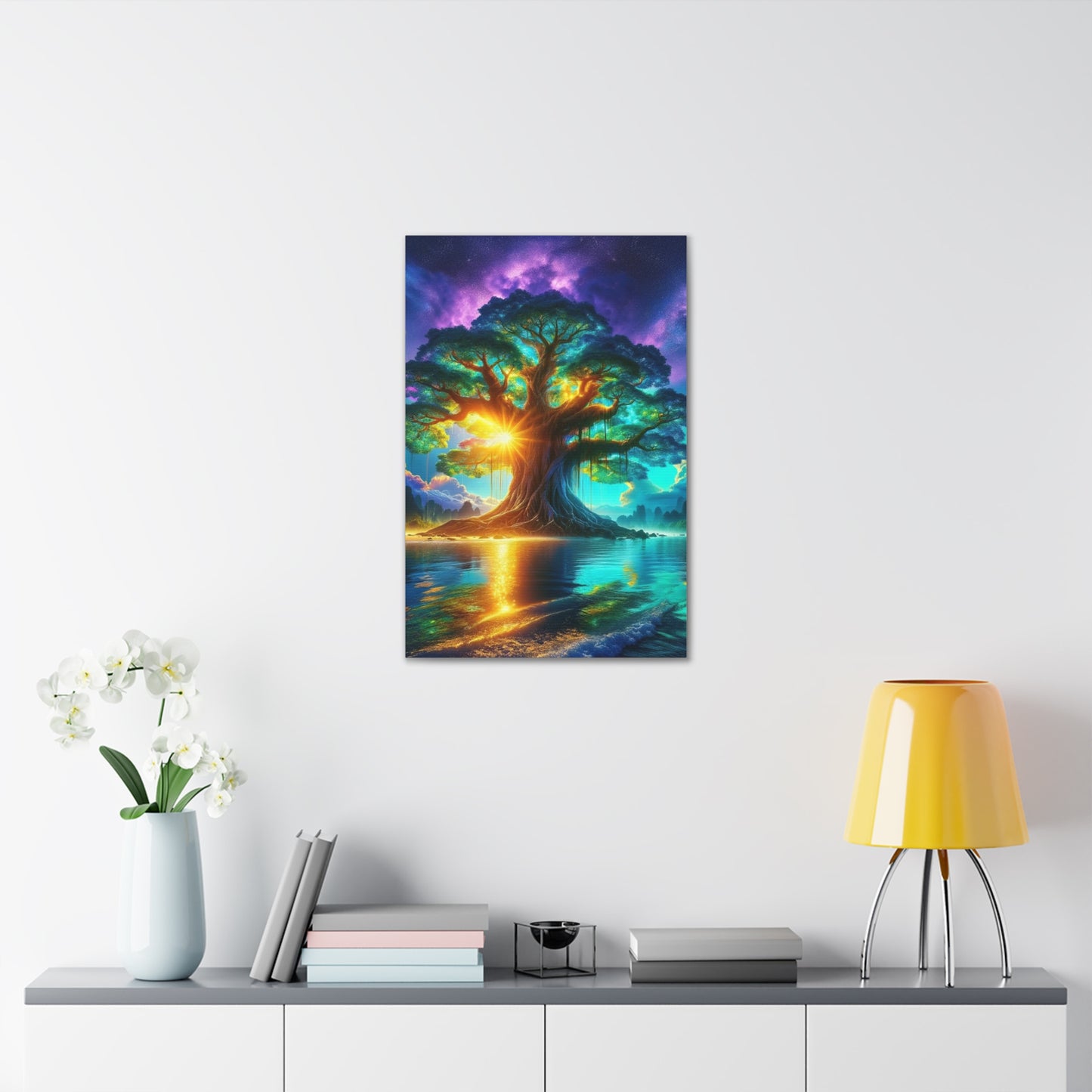 Trees of Light Art Canvas Ed. 14