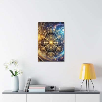 Sacred Geometry Art Canvas Ed. 67