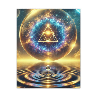 Sacred Geometry Art Canvas Ed. 31