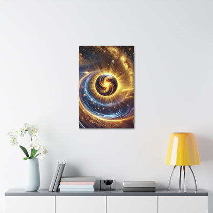 Energetic Orbs Art Canvas Ed. 13