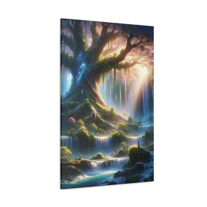 Trees of Light Art Canvas Ed. 1