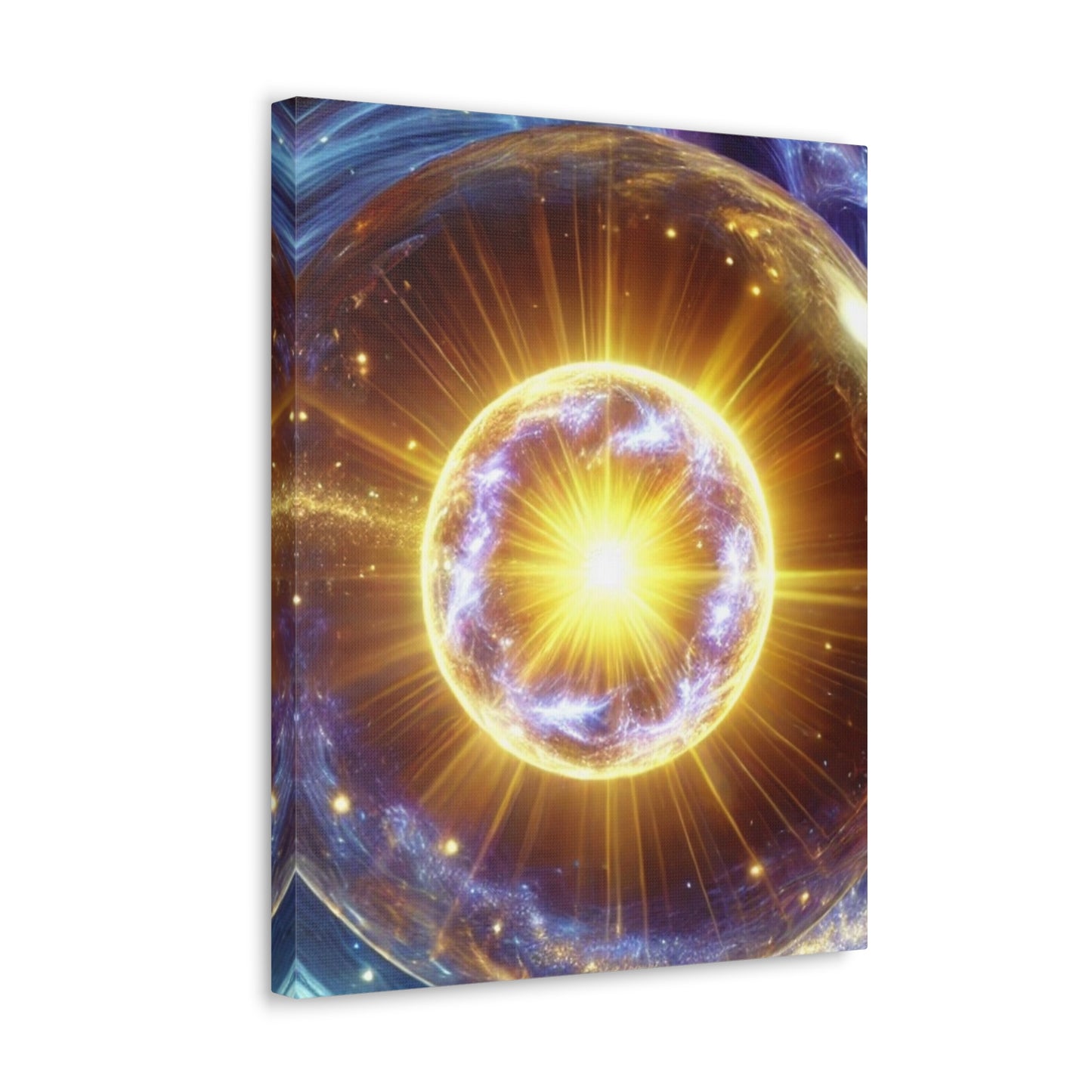 Energetic Orbs Art Canvas Ed. 12