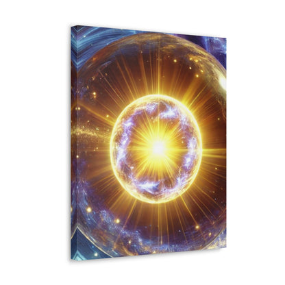 Energetic Orbs Art Canvas Ed. 12