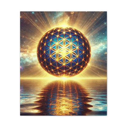 Sacred Geometry Art Canvas Ed. 47