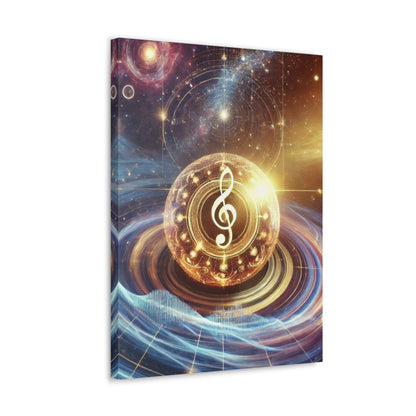 Sacred Geometry Art Canvas Ed. 63