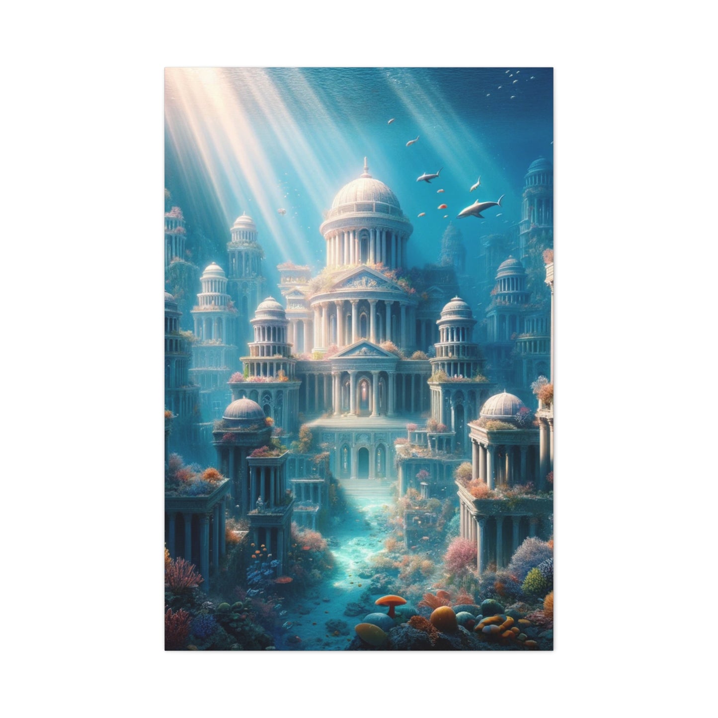 Dreams of Atlantis Art Canvas Ed. 1