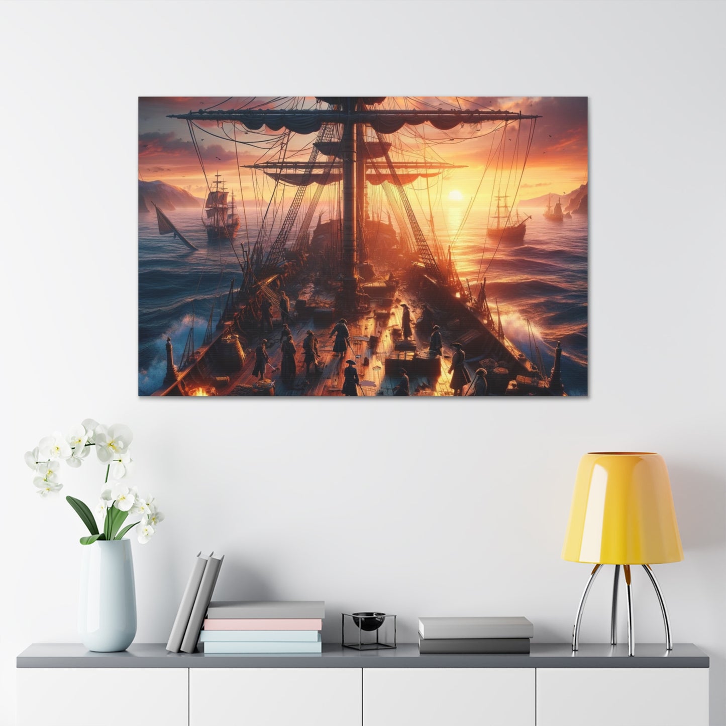 Voyage & Conquest Art Canvas Ed. 5