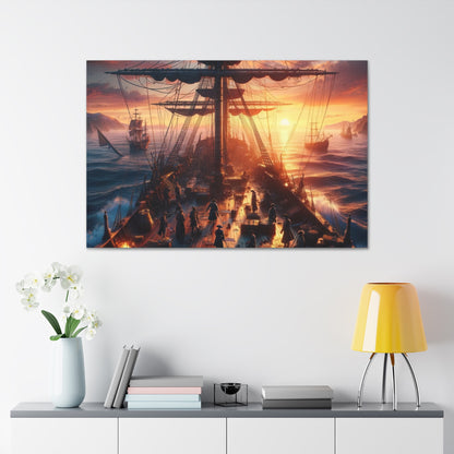 Voyage & Conquest Art Canvas Ed. 5