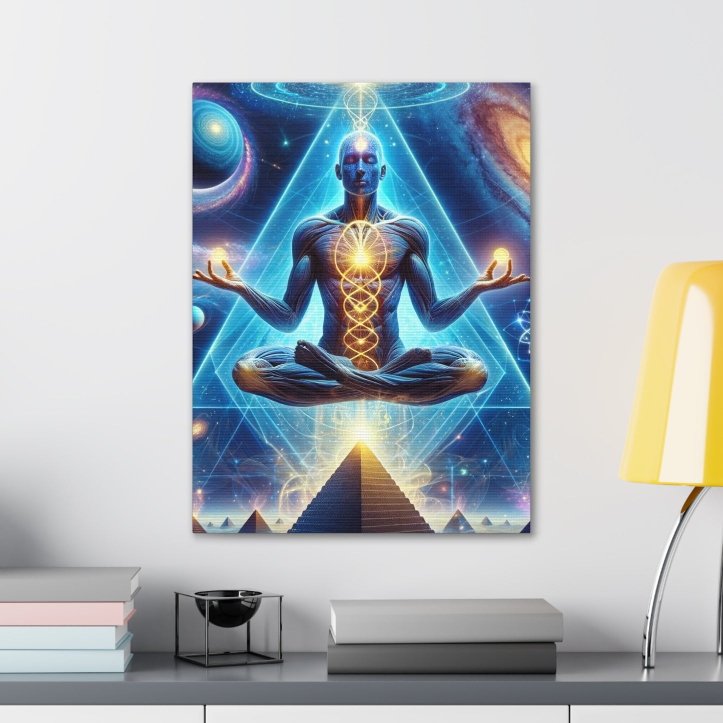 Quantum Entanglement Art Canvas Ed. 23