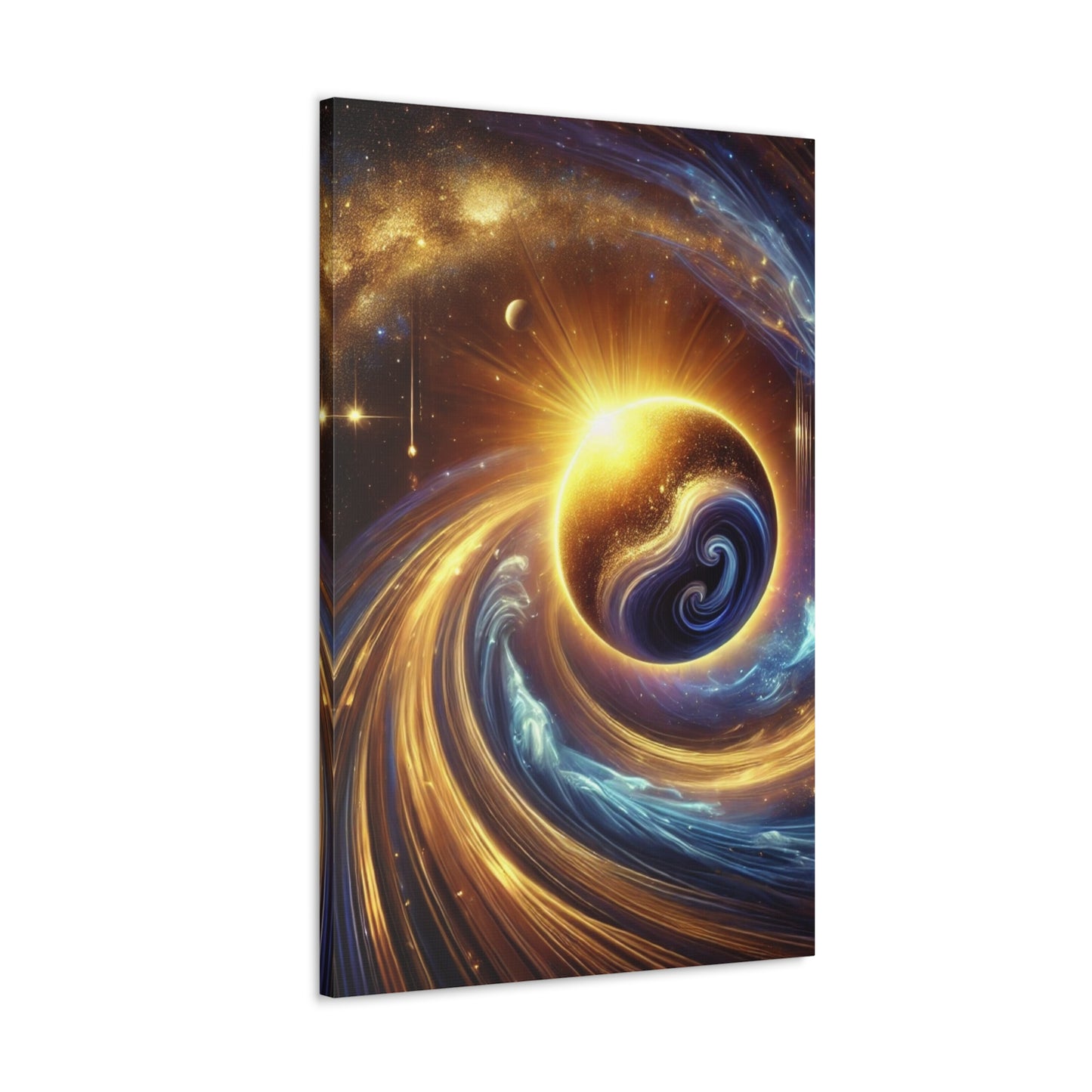 Energetic Orbs Art Canvas Ed. 17