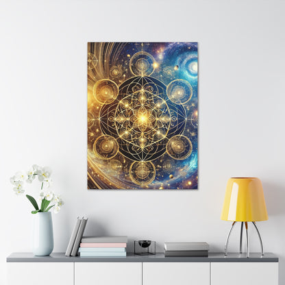 Sacred Geometry Art Canvas Ed. 67