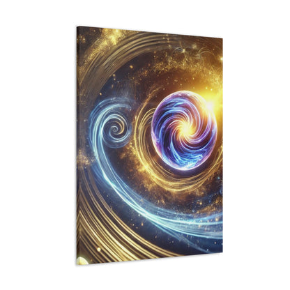 Energetic Orbs Art Canvas Ed. 15