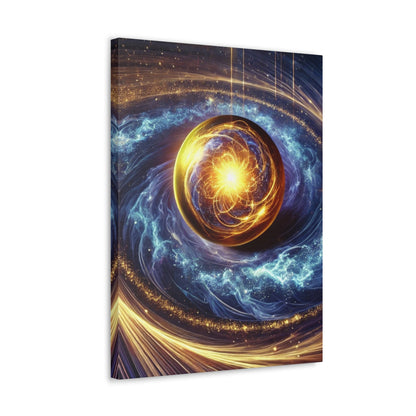 Energetic Orbs Art Canvas Ed. 10