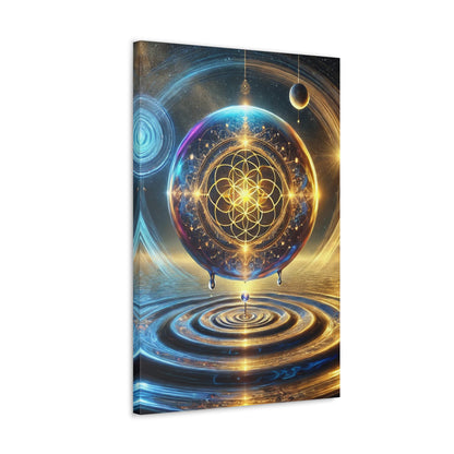 Sacred Geometry Art Canvas Ed. 25