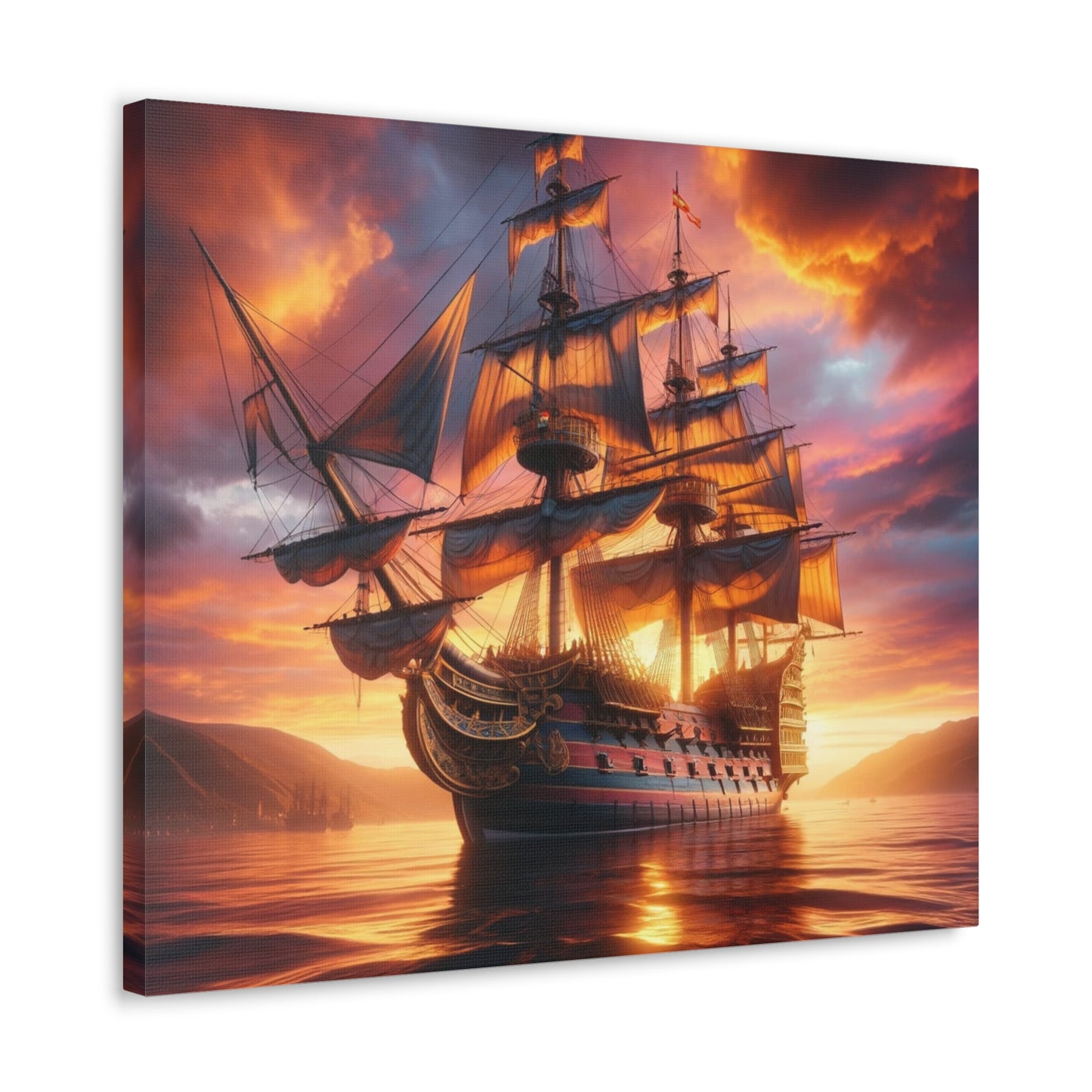 Voyage & Conquest Art Canvas Ed. 18