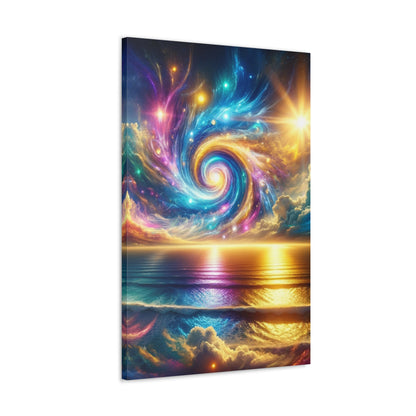 Serene Ocean Art Canvas Ed. 4