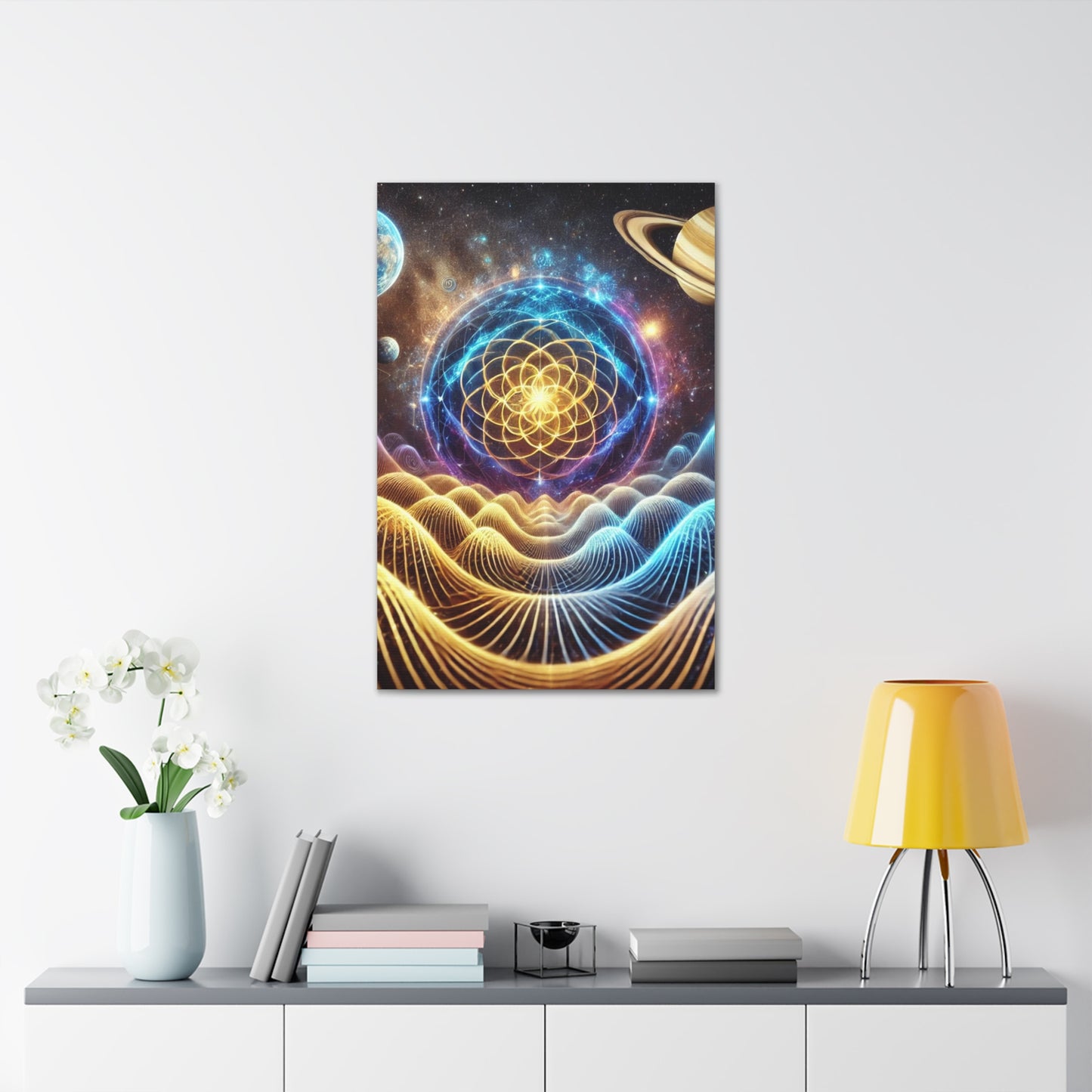 Sacred Geometry Art Canvas Ed. 8