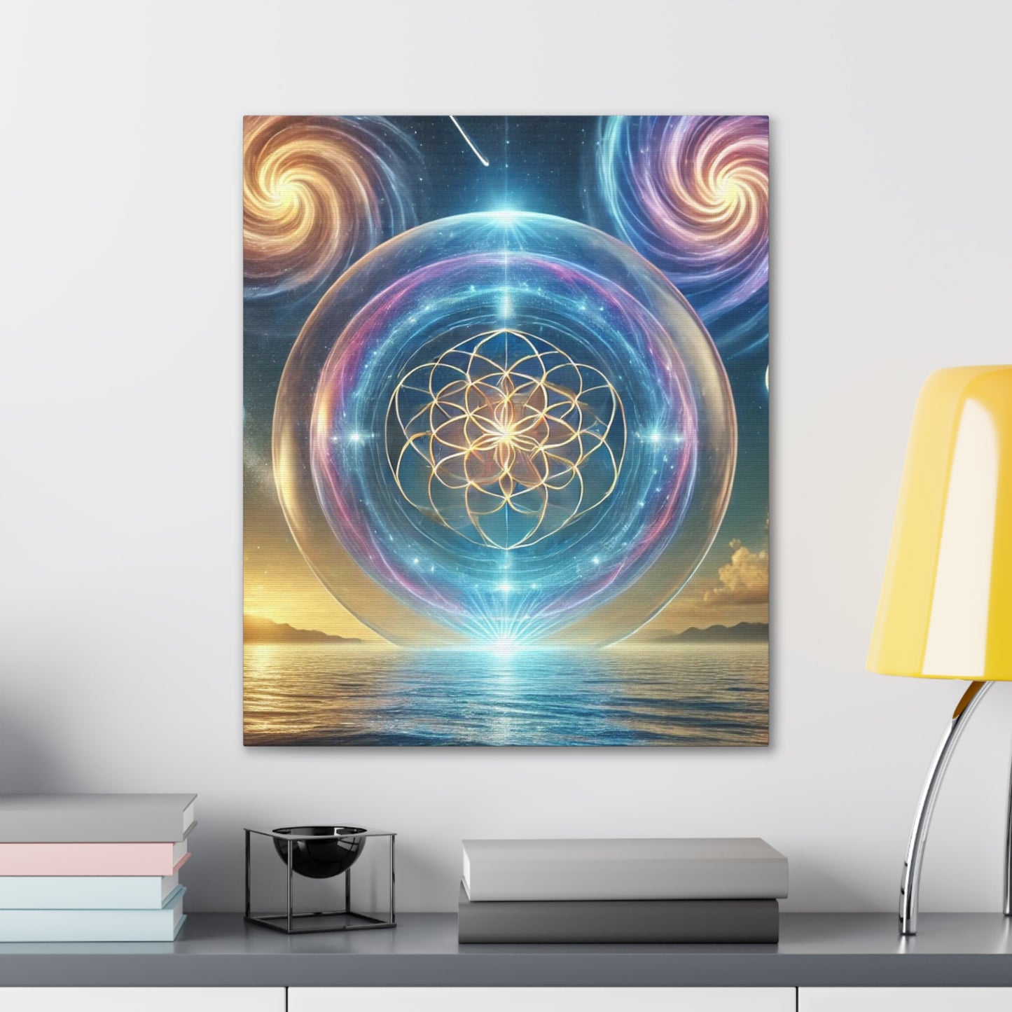 Sacred Geometry Art Canvas Ed. 19