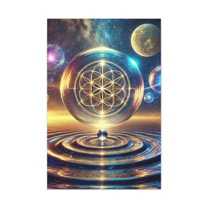 Sacred Geometry Art Canvas Ed. 23