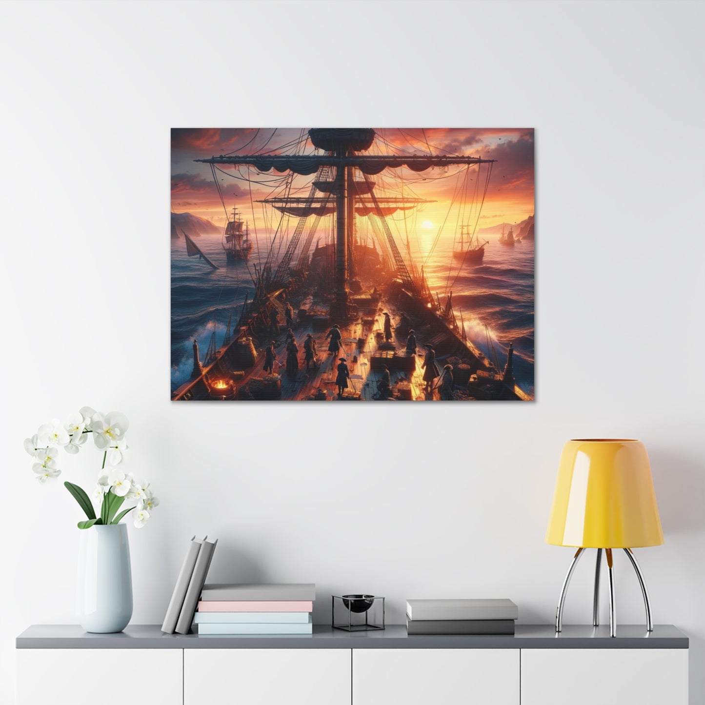 Voyage & Conquest Art Canvas Ed. 5