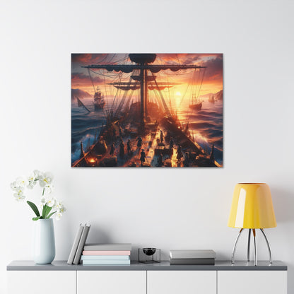 Voyage & Conquest Art Canvas Ed. 5