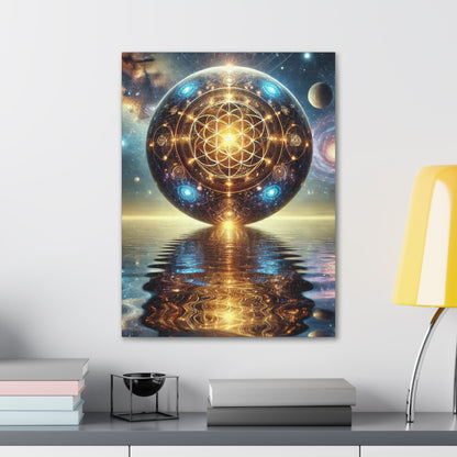 Sacred Geometry Art Canvas Ed. 50