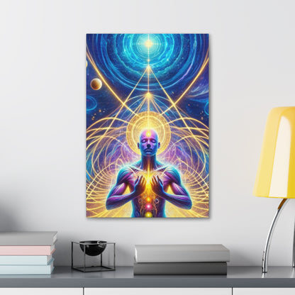 Quantum Entanglement Art Canvas Ed. 26