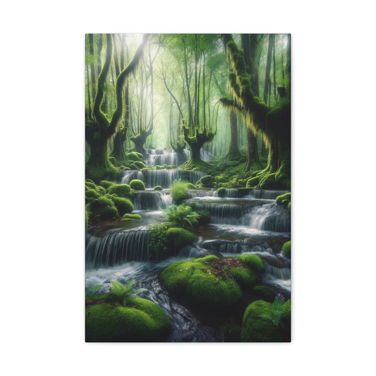 Majestic Waterfalls Art Canvas Ed. 1