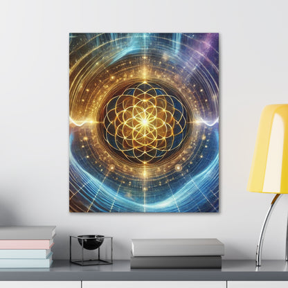 Sacred Geometry Art Canvas Ed. 6