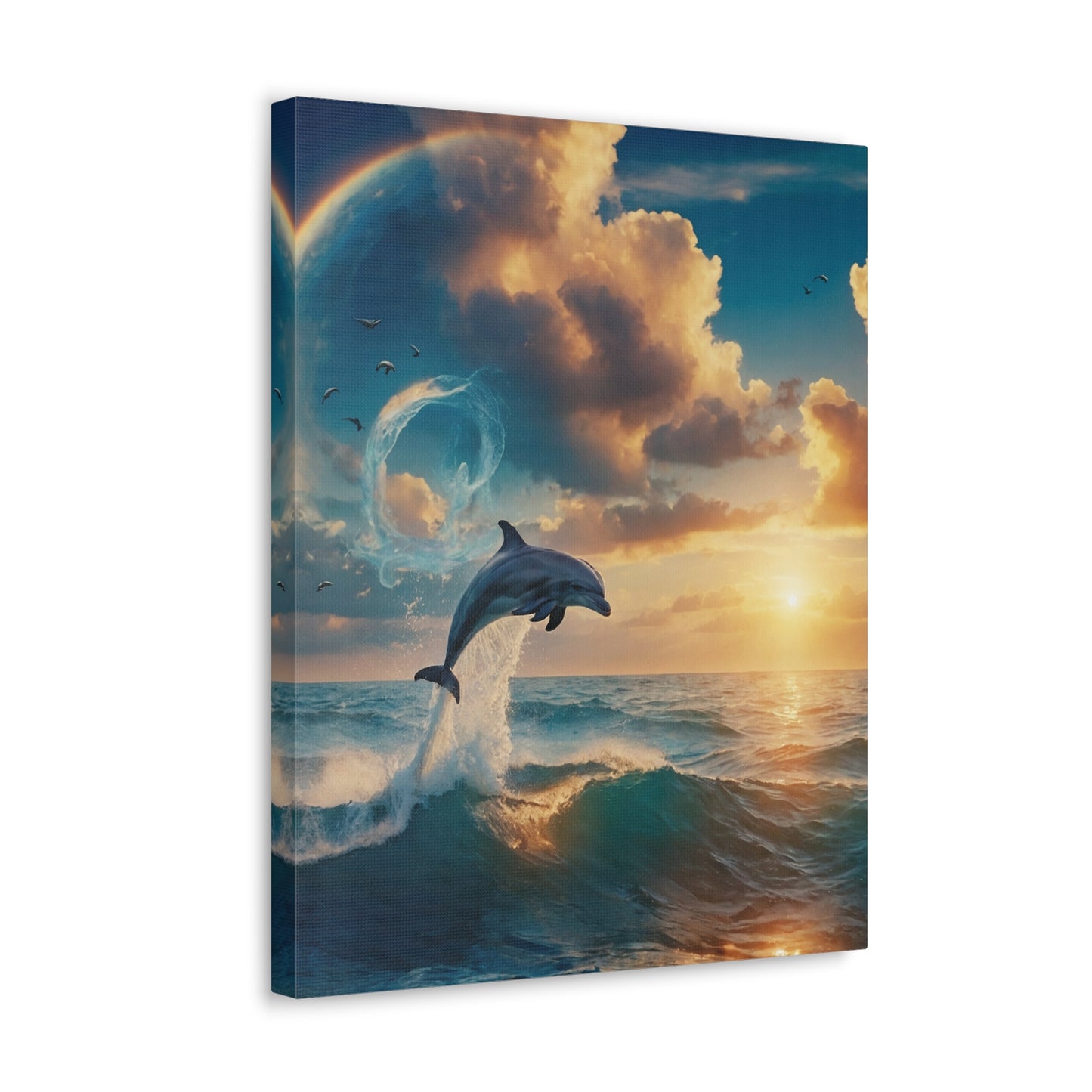 Serene Ocean Art Canvas Ed. 2