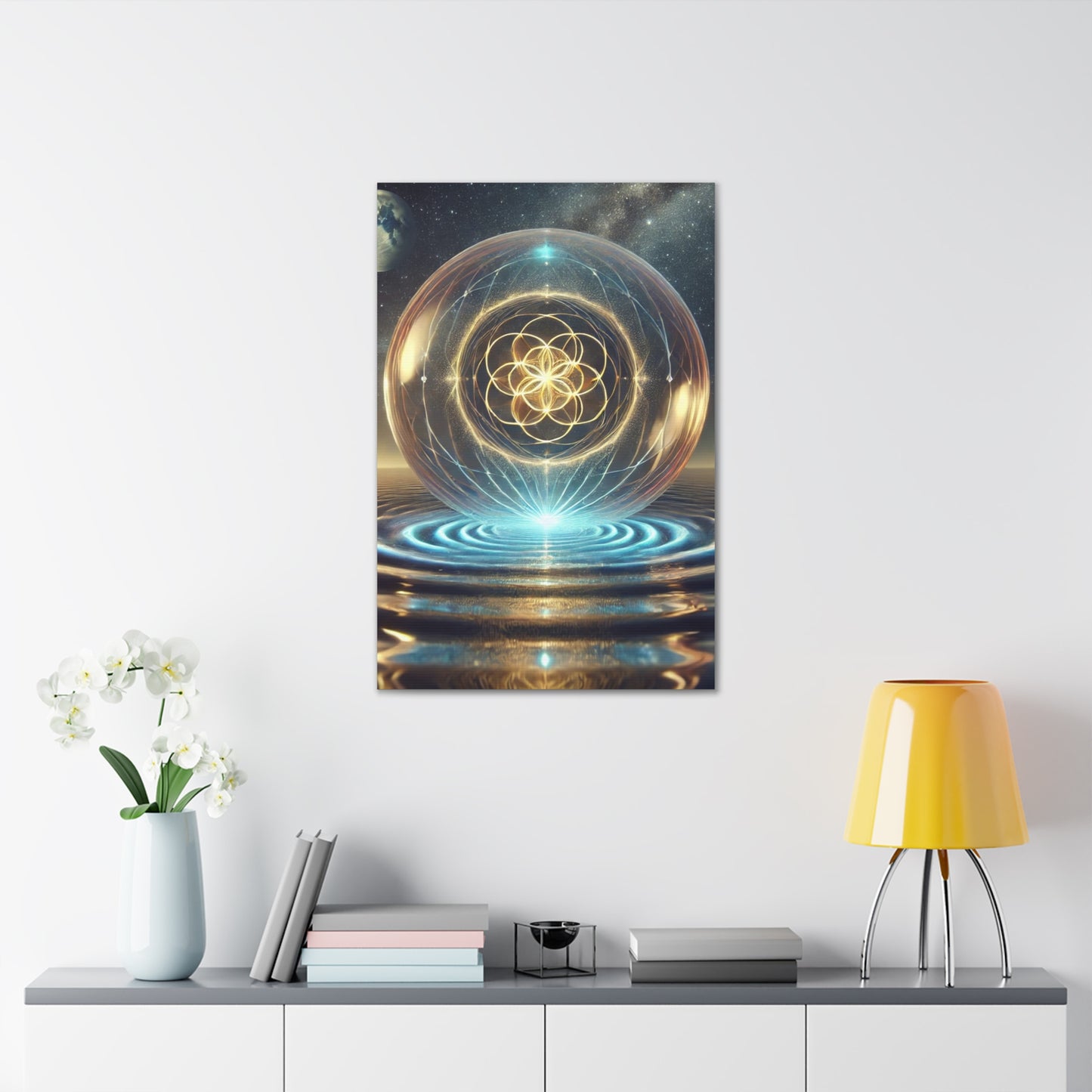 Sacred Geometry Art Canvas Ed. 10