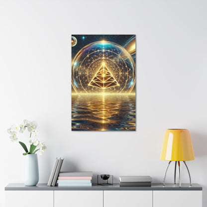 Sacred Geometry Art Canvas Ed. 42