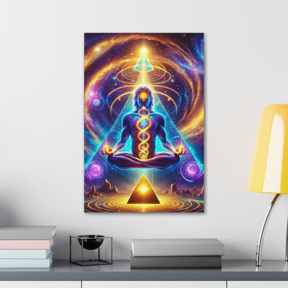 Quantum Entanglement Art Canvas Ed. 10