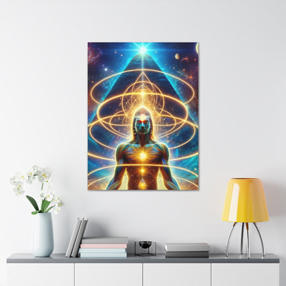 Quantum Entanglement Art Canvas Ed. 14