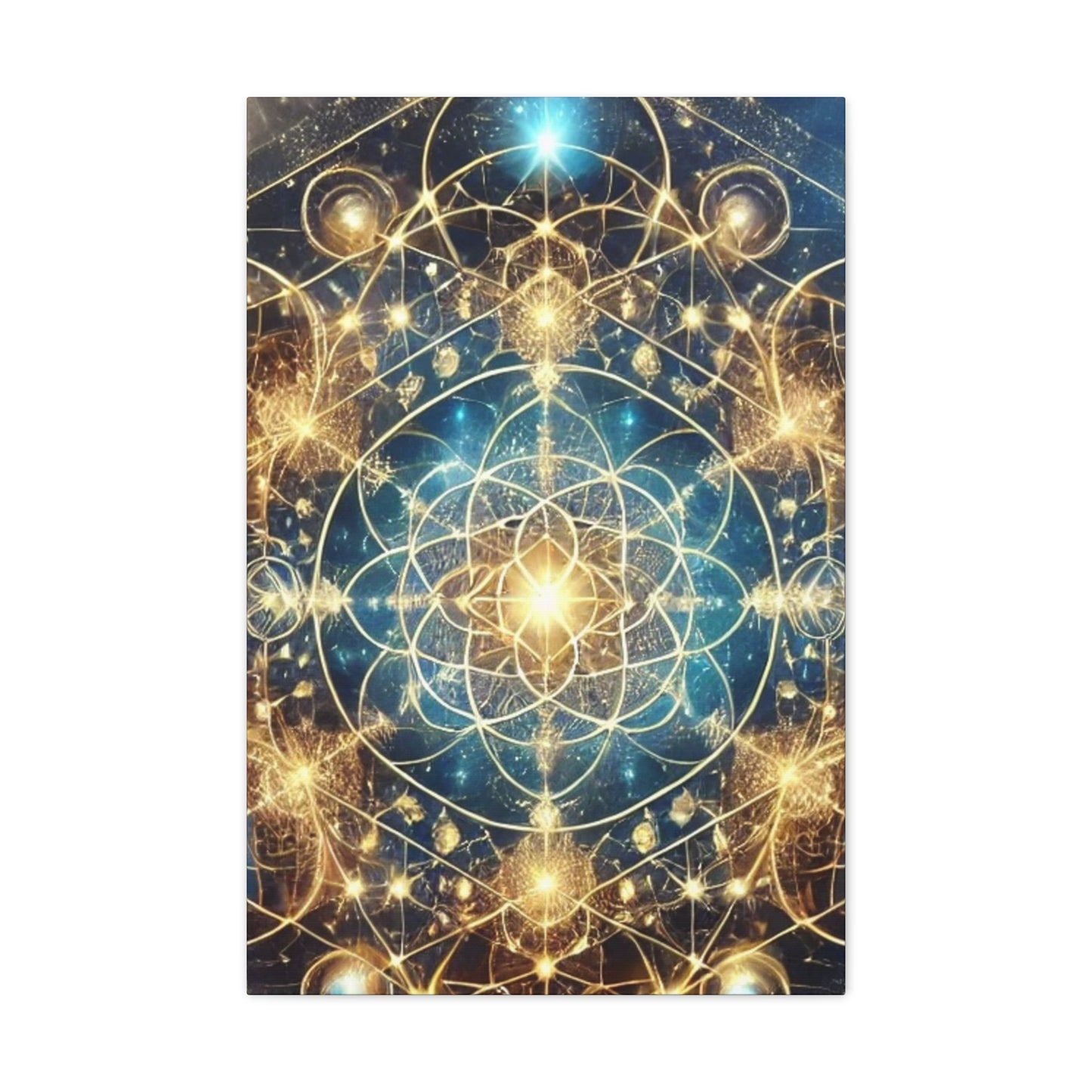 Sacred Geometry Art Canvas Ed. 70