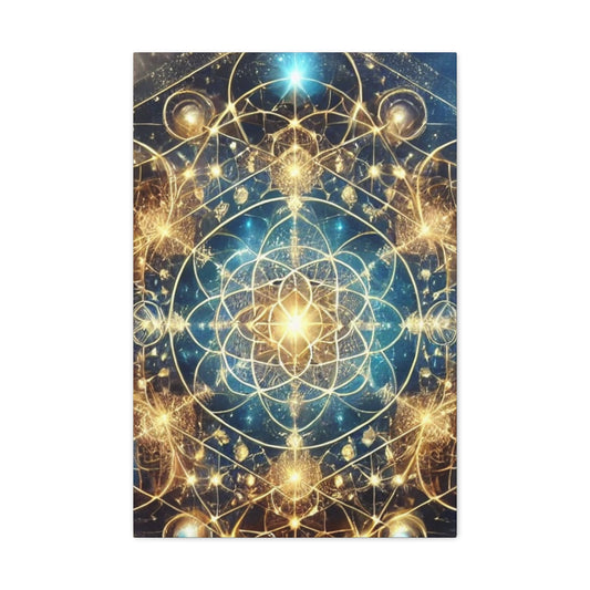 Sacred Geometry Art Canvas Ed. 70